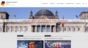 Screenshot Website frohebotschaft.info